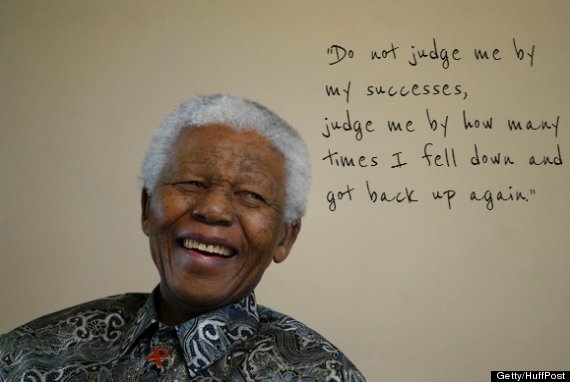 A World's True Hero - Nelson Mandela